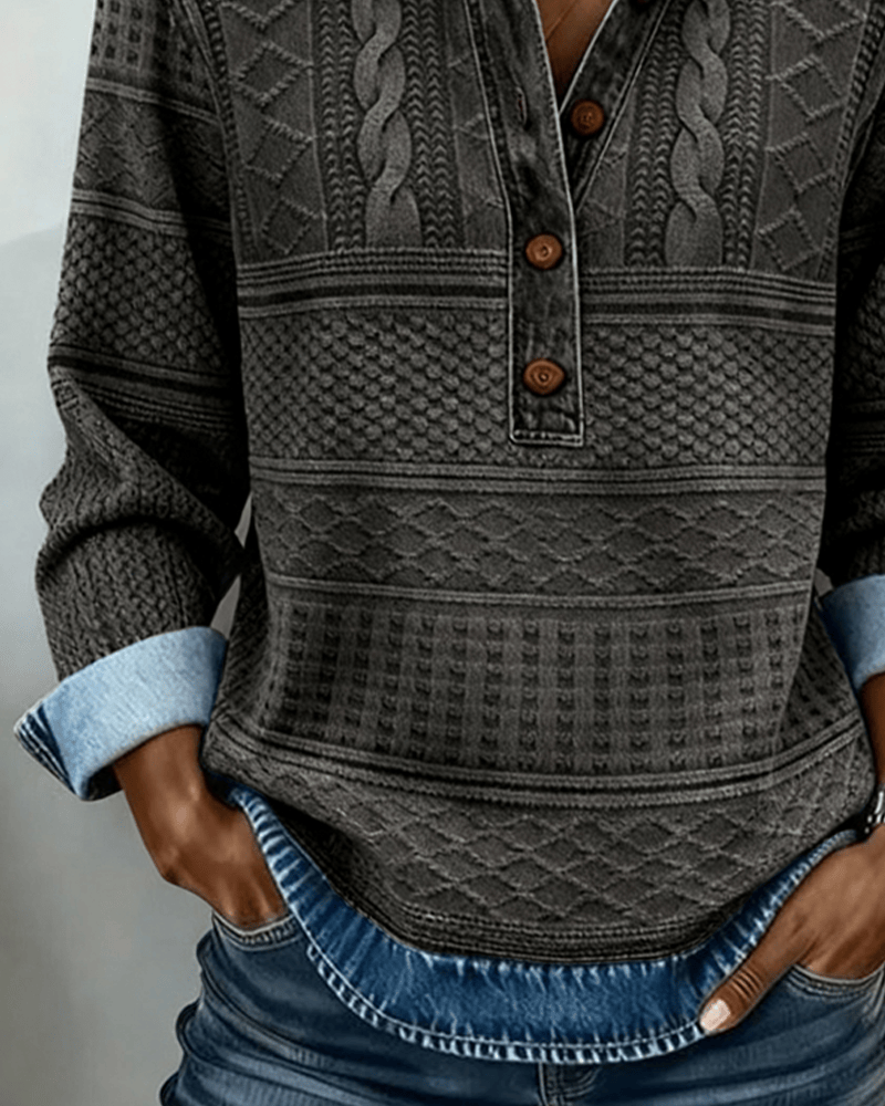 The Cable Knit Henley