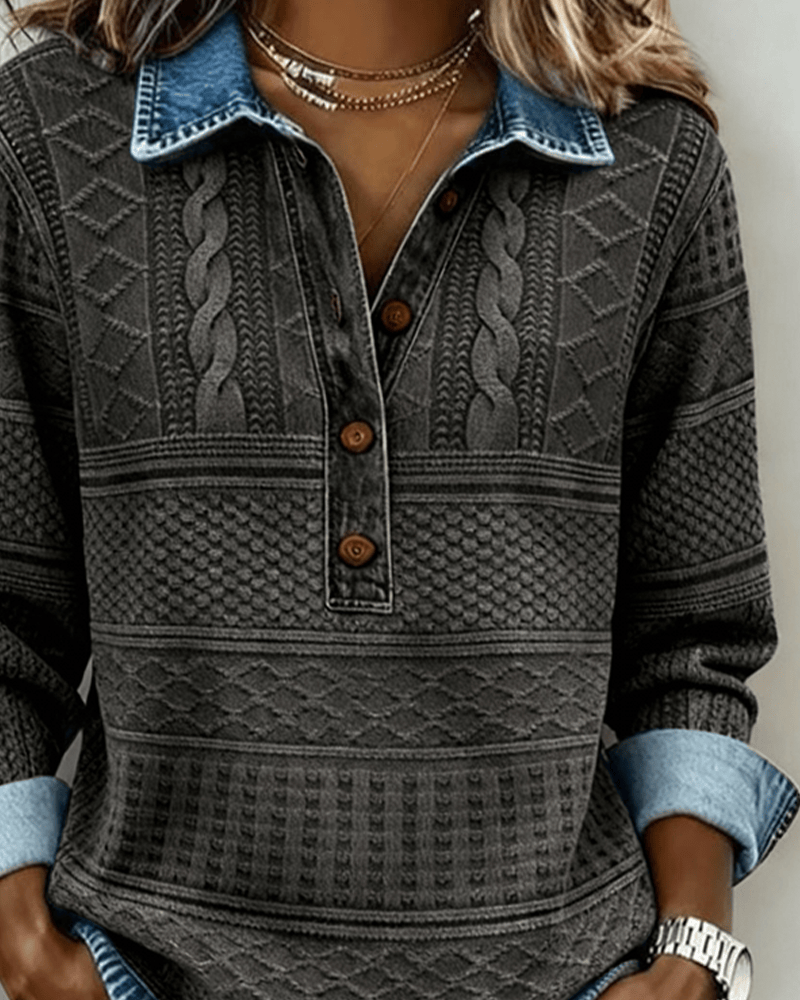 The Cable Knit Henley