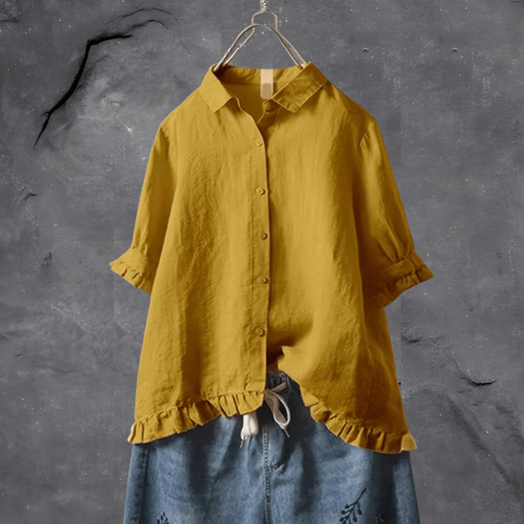Marée Linen Blouse