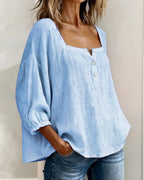 Isla Linen Blouse