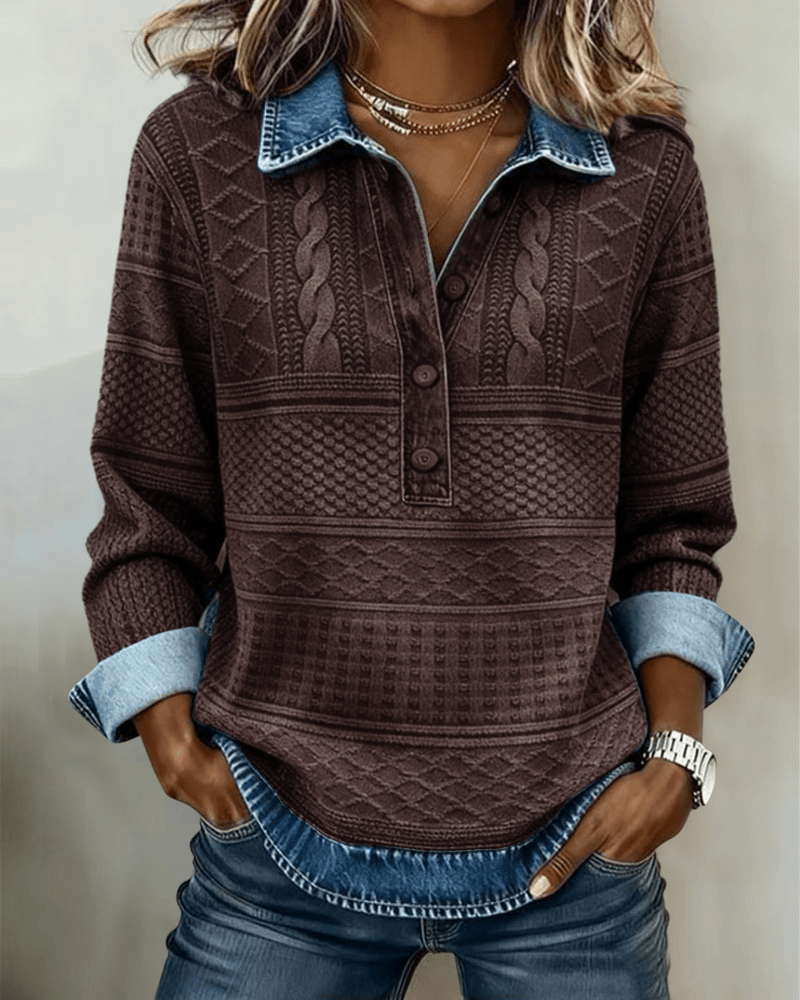 The Cable Knit Henley