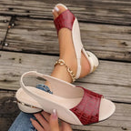 Camille Block-Heel Sandal