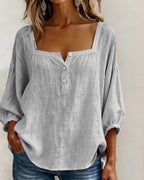 Isla Linen Blouse