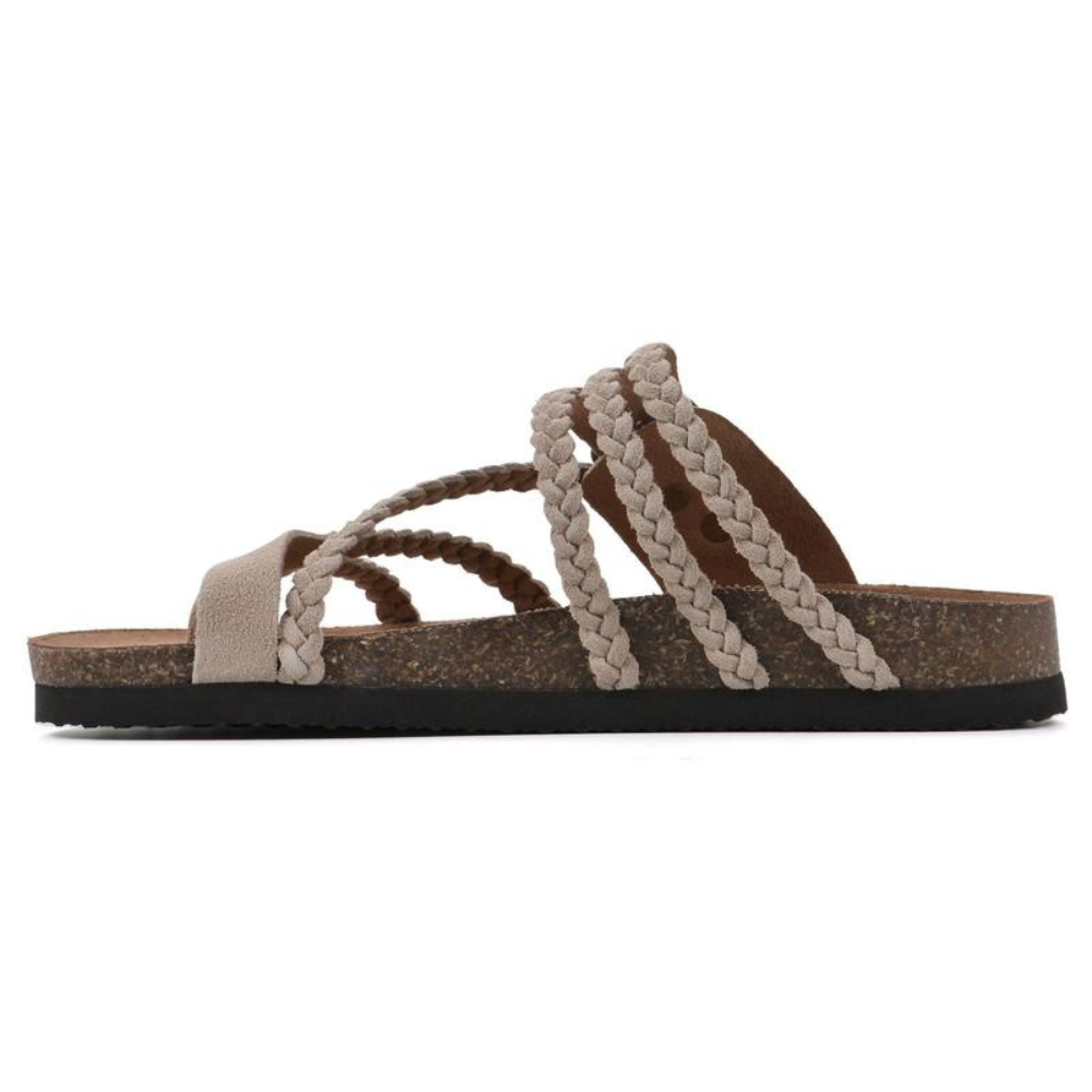 Solangé Orthopedic Leather Sandals