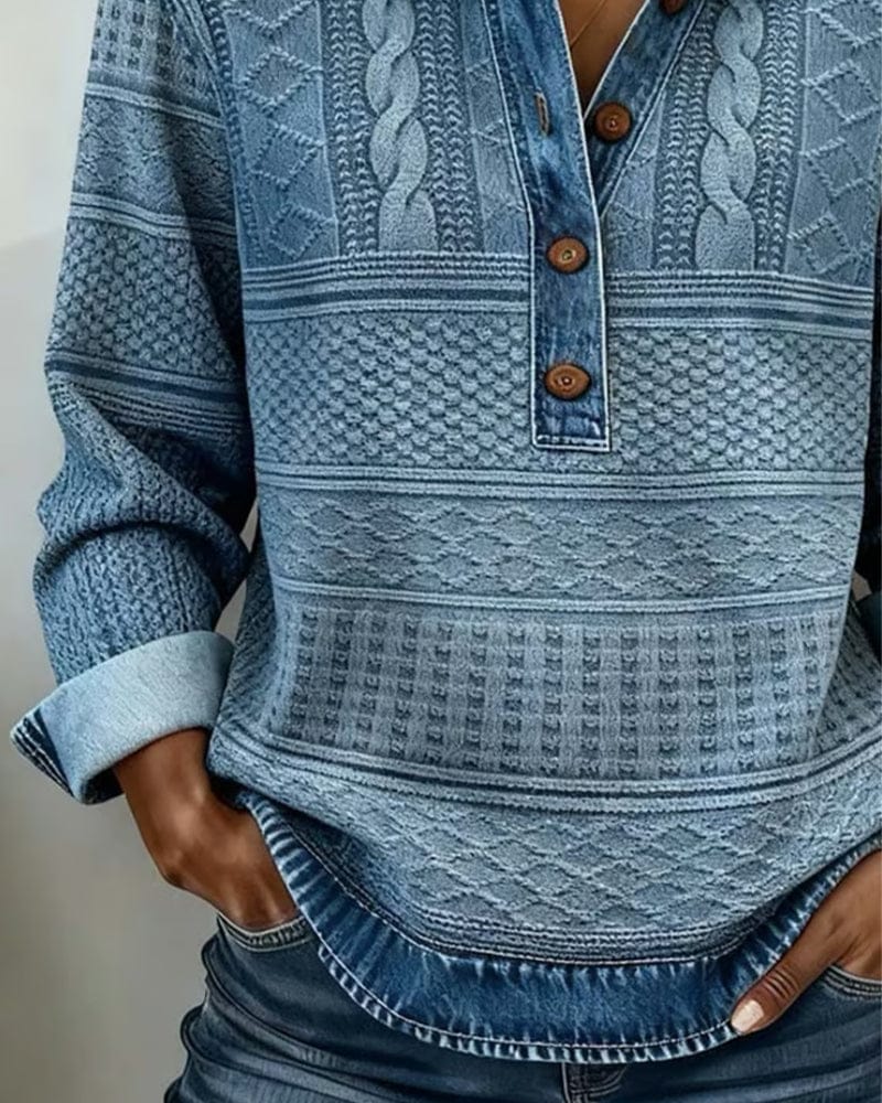 The Cable Knit Henley