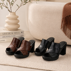 Capri Leather Mule