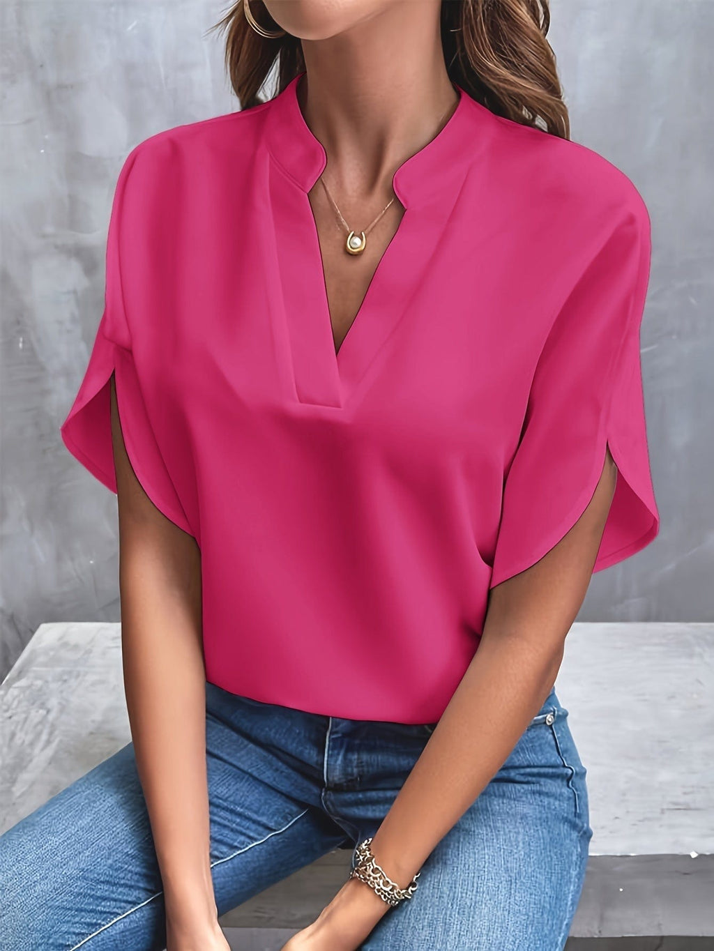 The Draped Blouse