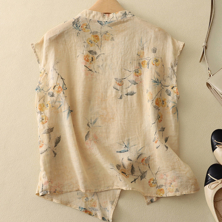 Estelle Linen Blouse