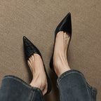 Maïa Leather Kitten Heel