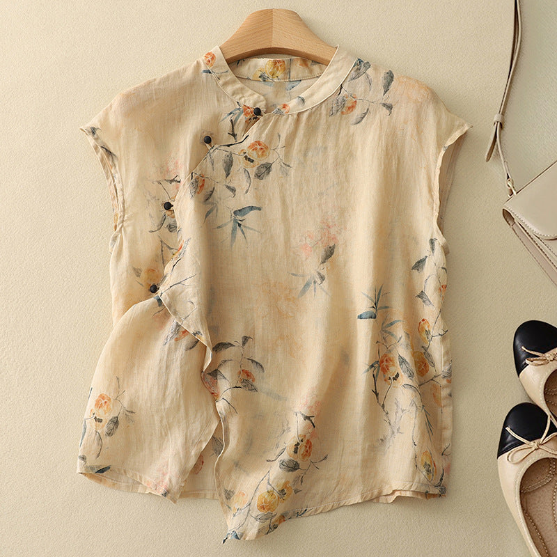 Estelle Linen Blouse