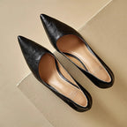 Maïa Leather Kitten Heel