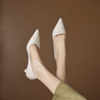 Maïa Leather Kitten Heel