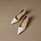 Maïa Leather Kitten Heel