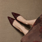 Maïa Leather Kitten Heel