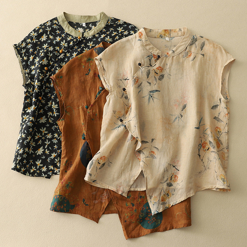 Estelle Linen Blouse