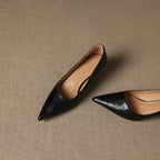 Maïa Leather Kitten Heel