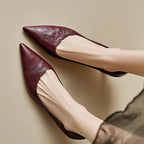 Maïa Leather Kitten Heel