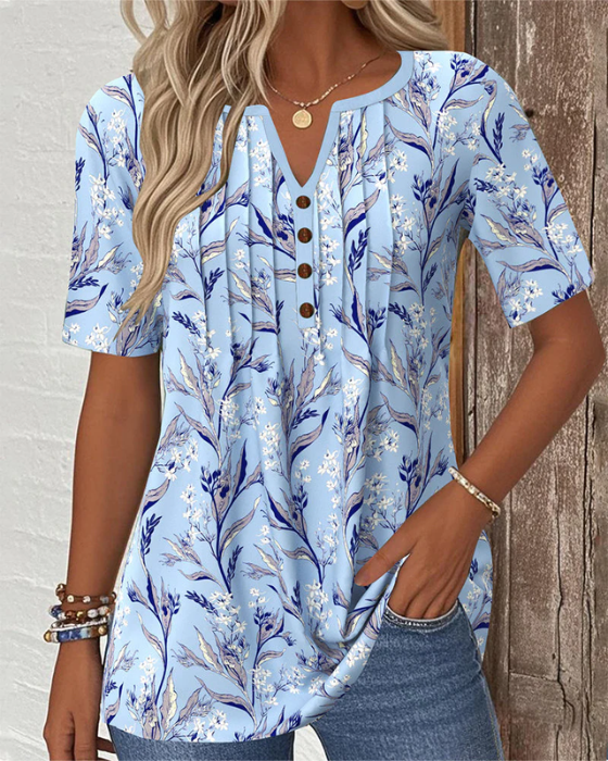 Primevère Pleated Blouse