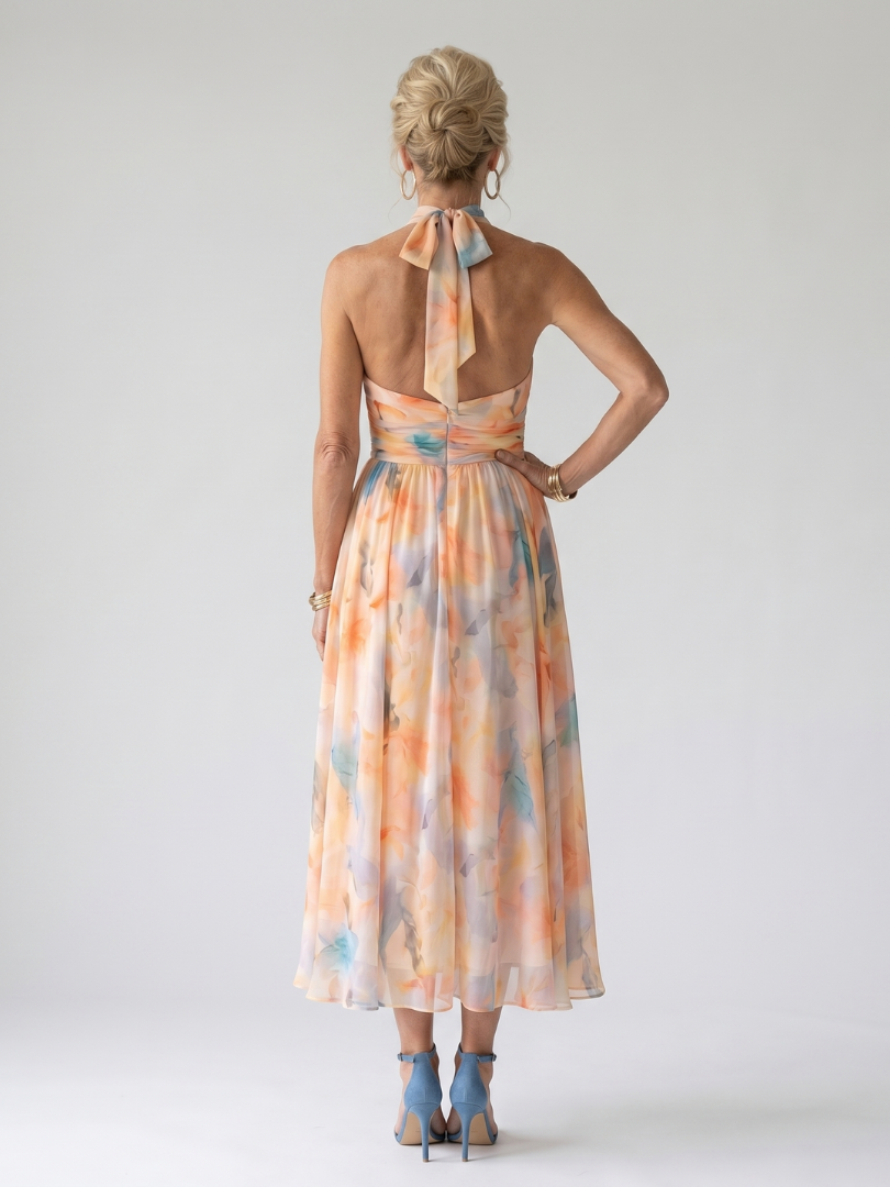 Elin | Soft Halter Maxi Dress