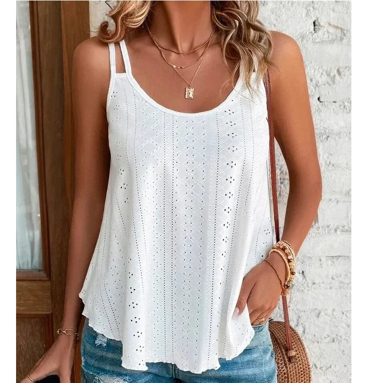 Sunlace Eyelet Swing Cami