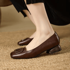 The Cannes Leather Flats