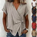 Olivia Linen Blouse