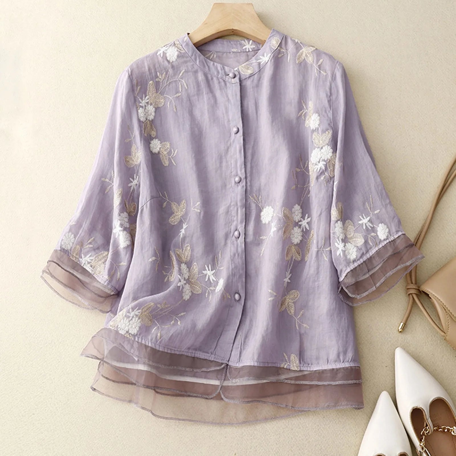 Soleil Linen Blouse