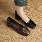 The Cannes Leather Flats