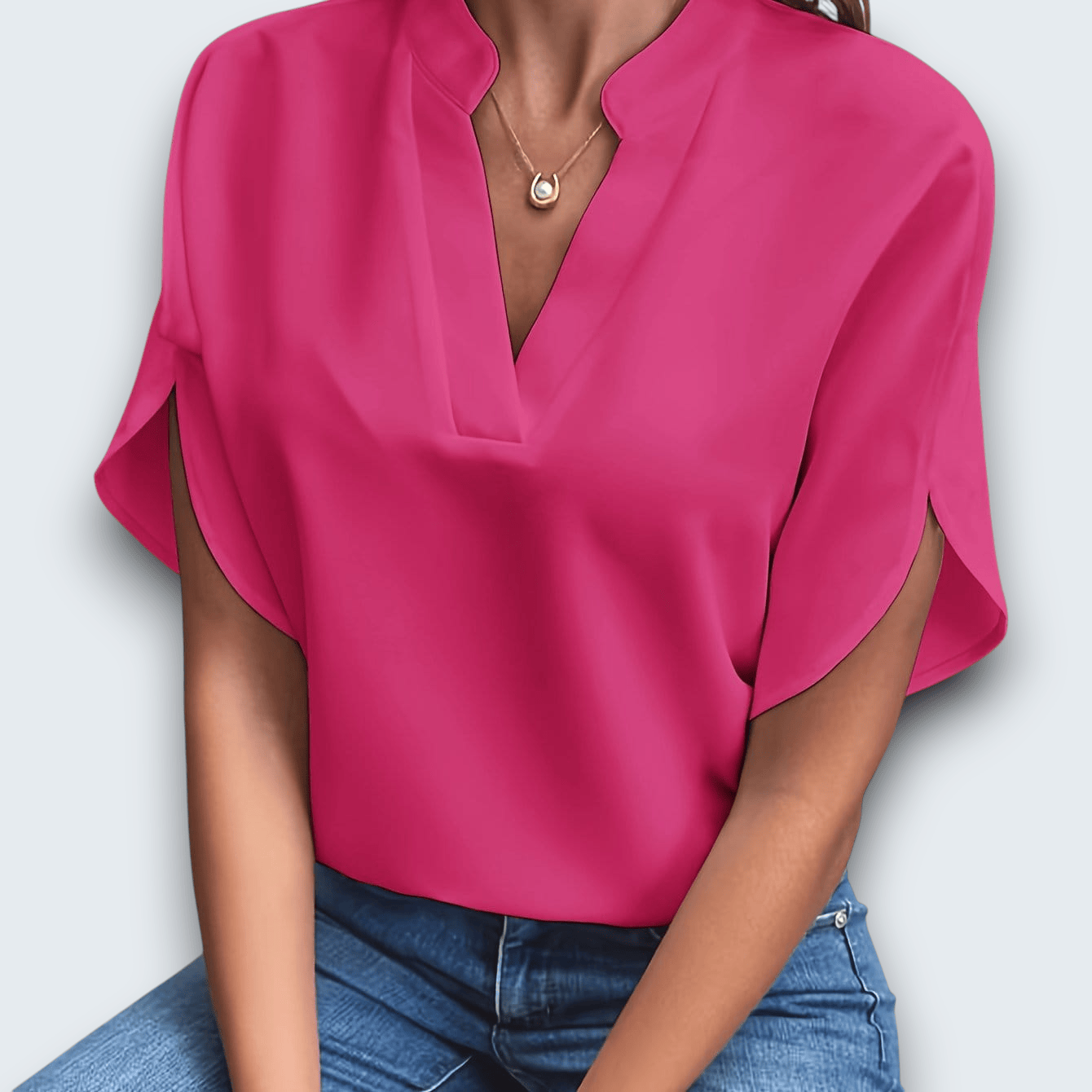 The Draped Blouse