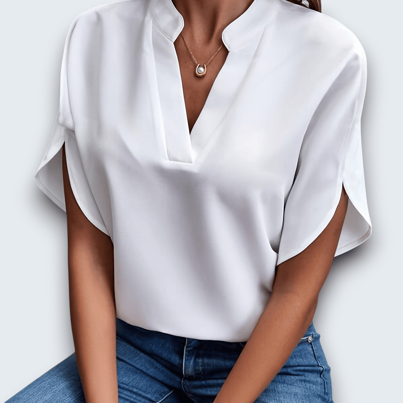 The Draped Blouse