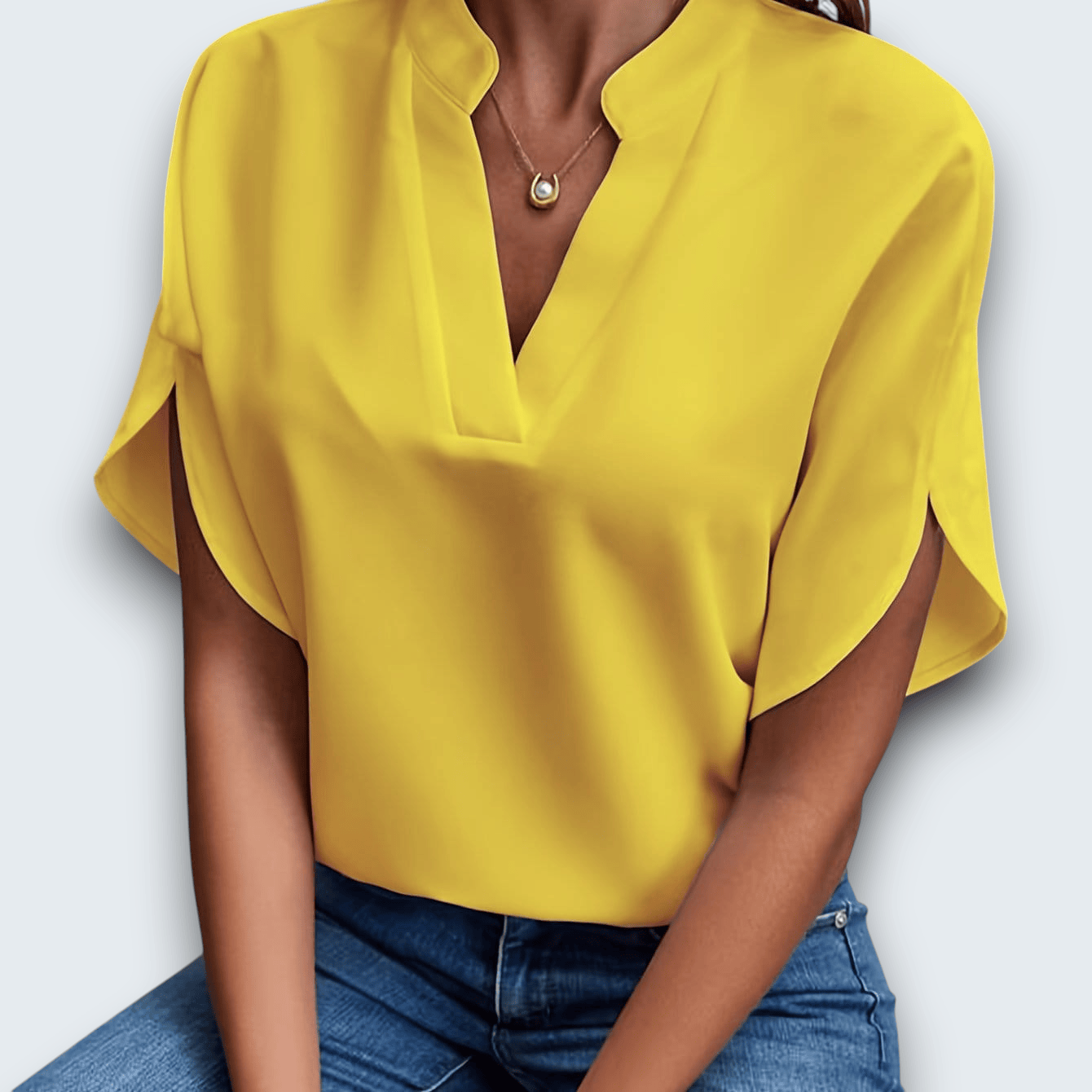 The Draped Blouse