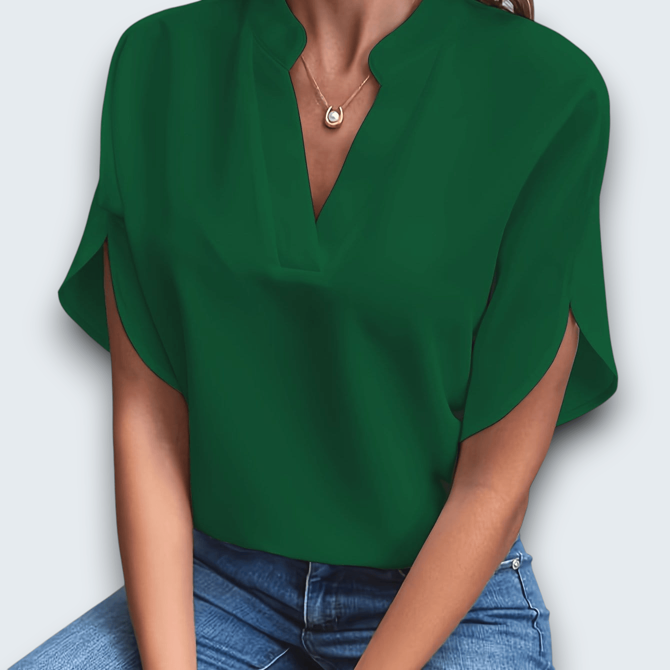 The Draped Blouse