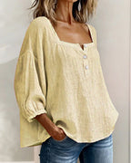 Isla Linen Blouse