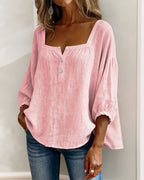 Isla Linen Blouse