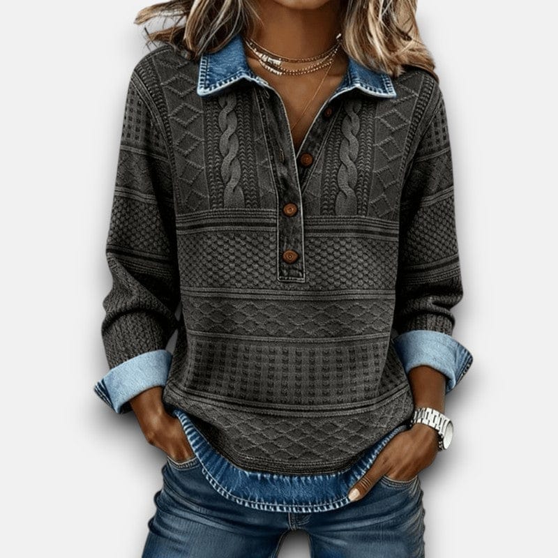 The Cable Knit Henley