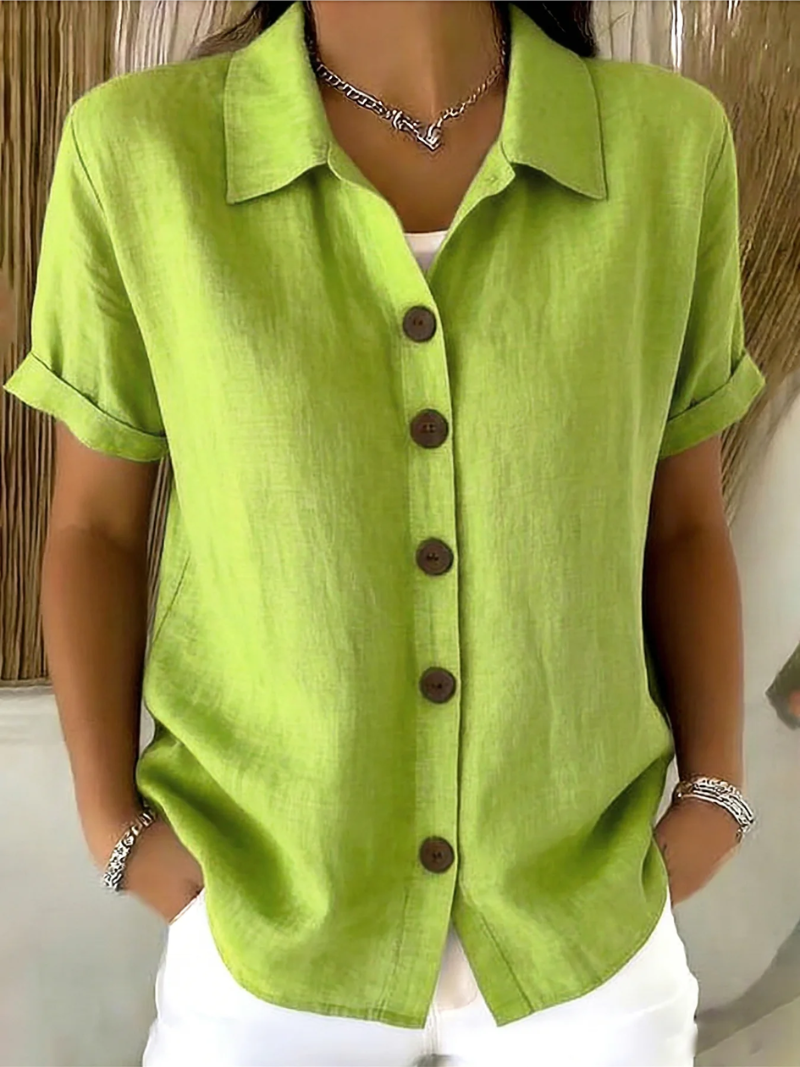 Margaux Button Blouse