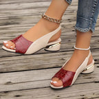 Camille Block-Heel Sandal