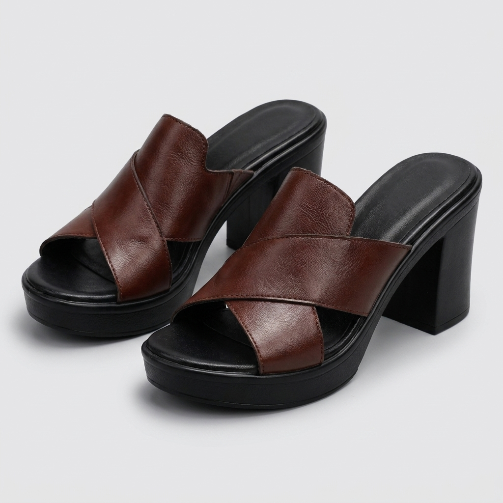Capri Leather Mule