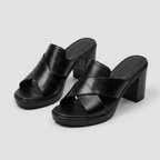 Capri Leather Mule