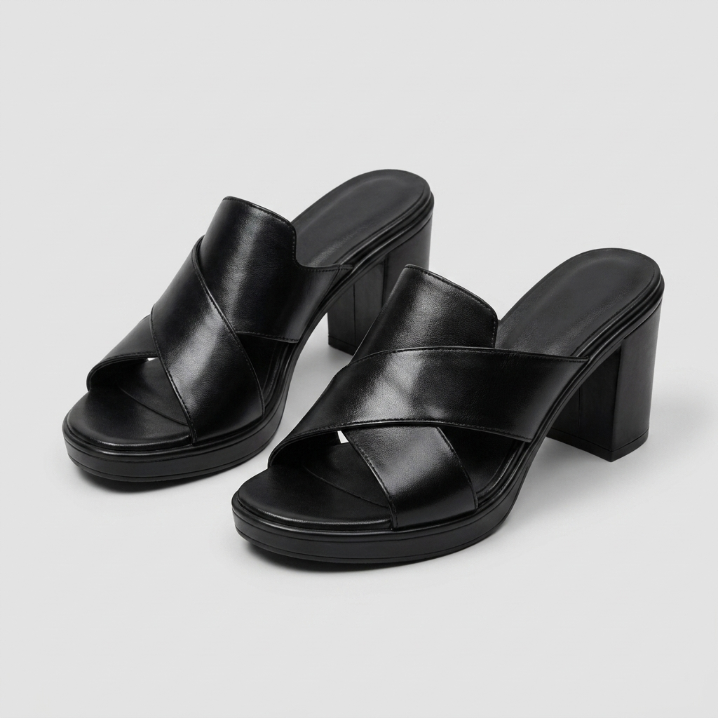 Capri Leather Mule