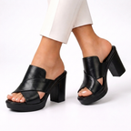 Capri Leather Mule