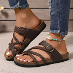 Toscana Cork Braided Sandal