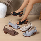 Brisa Orthopedic Leather Sandal