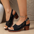 Brisa Orthopedic Leather Sandal